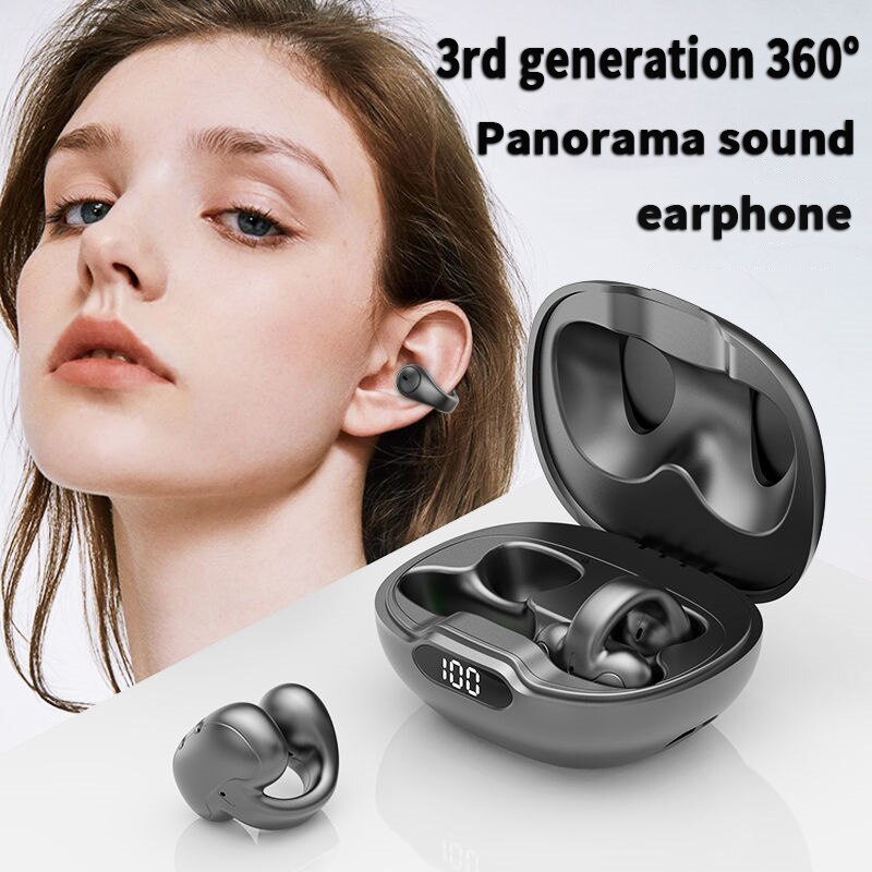 【Senseless Wear】Non-in-ear BT5.3wireless Bone Conduction  headset long-term wear painless both sexes cell phone Applies